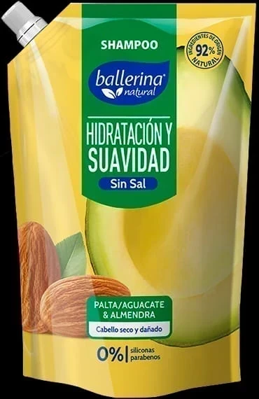 SHAMPOO  PALTA  SIN SAL 750 ML 
