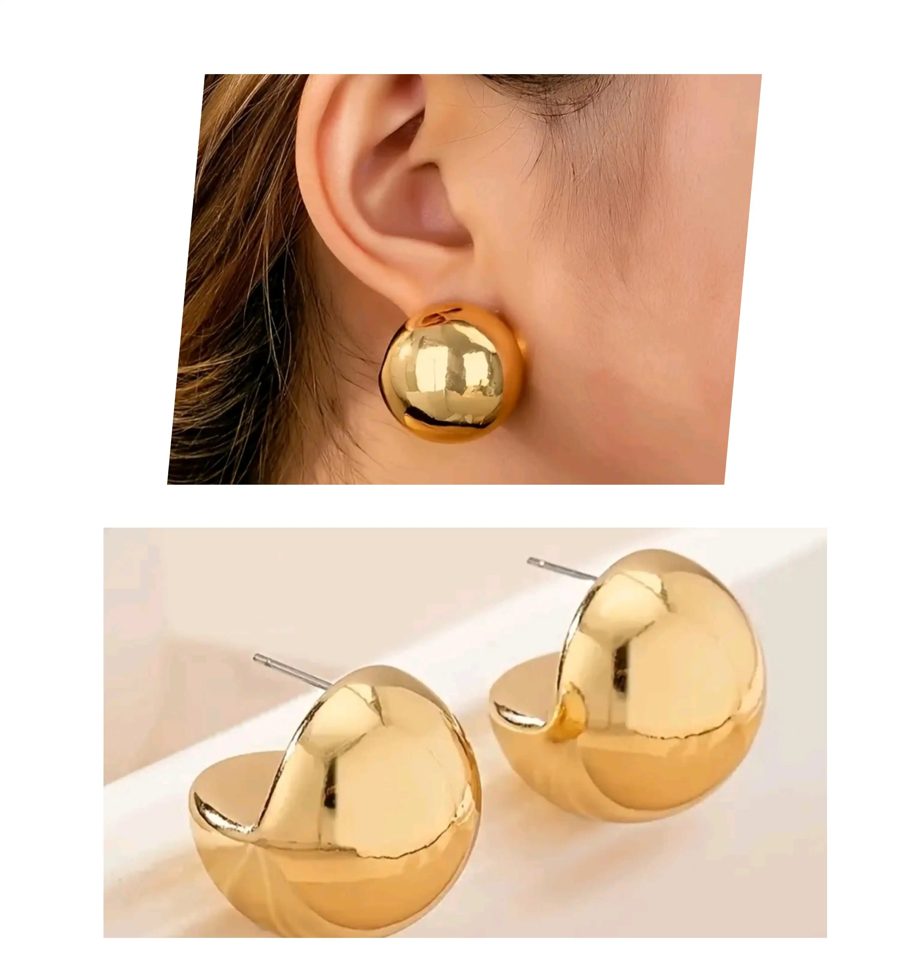 Aretes modelo esfericos 