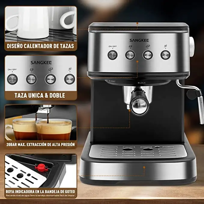 Maquina automática de café Espresso  4