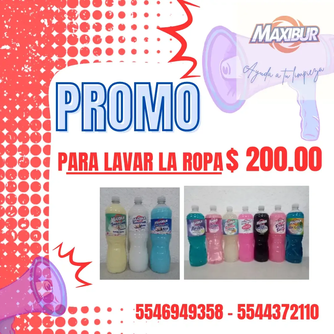 Pakete para lavar Ropa 