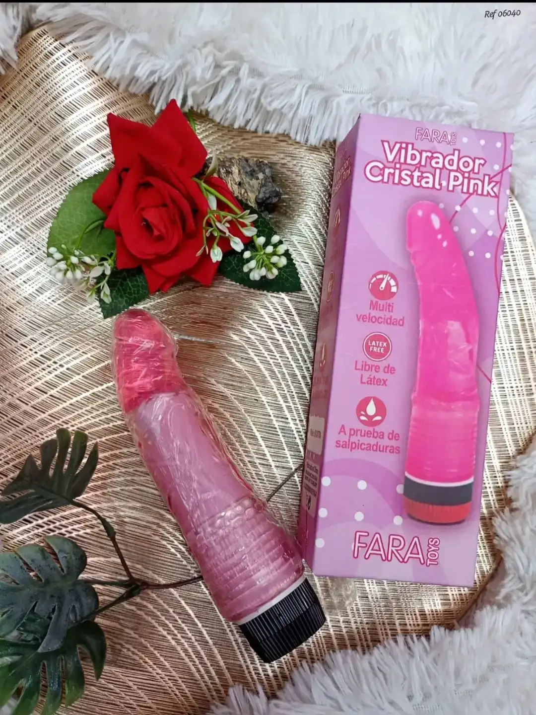 VIBRADOR CRISTAL PINK