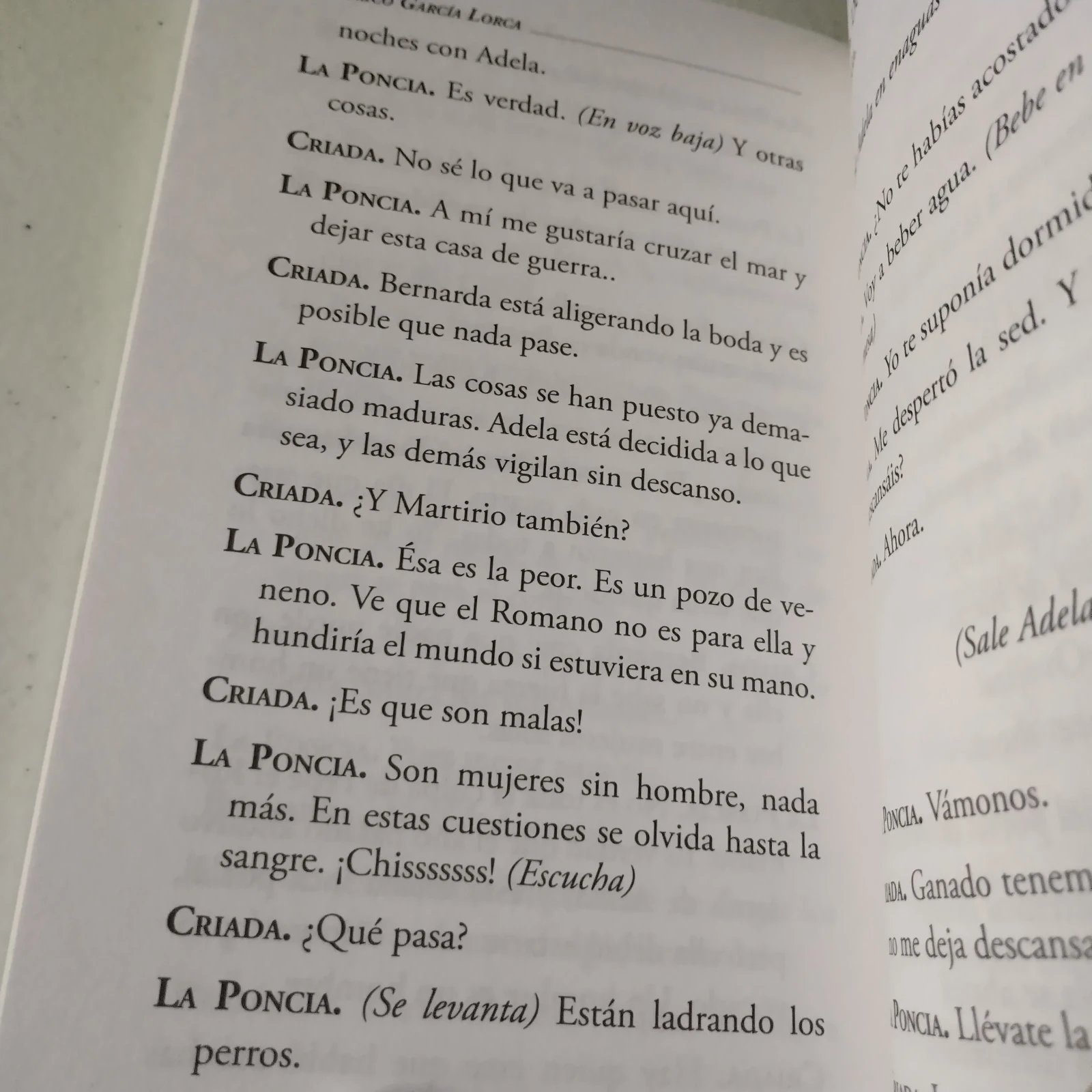 La casa de Bernarda Alba, Federico García Lorca, nuevo 3