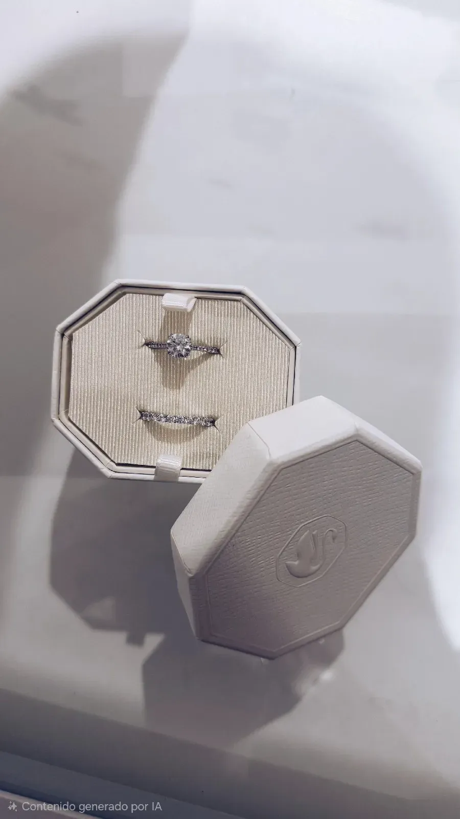 Swarovski Constella Princess Promise Stack Ring Set