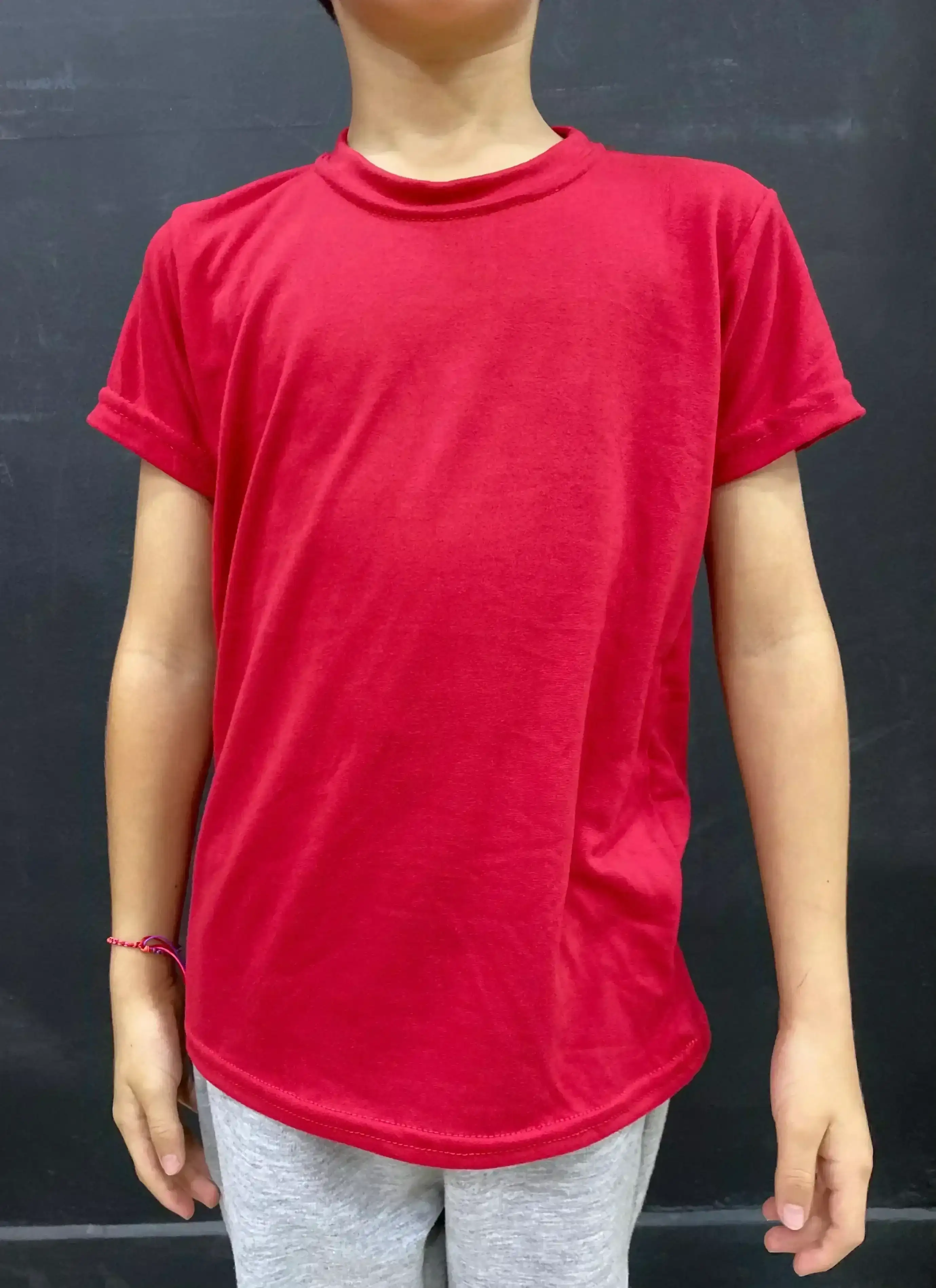 CAMISETA NIÑO ROJA