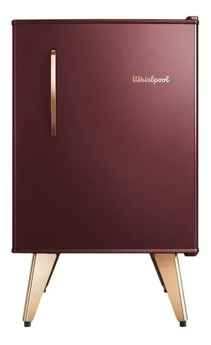 Bajo Mesada MiniBar Whirlpool Retro WRA09R4 Bordo 76Lts.