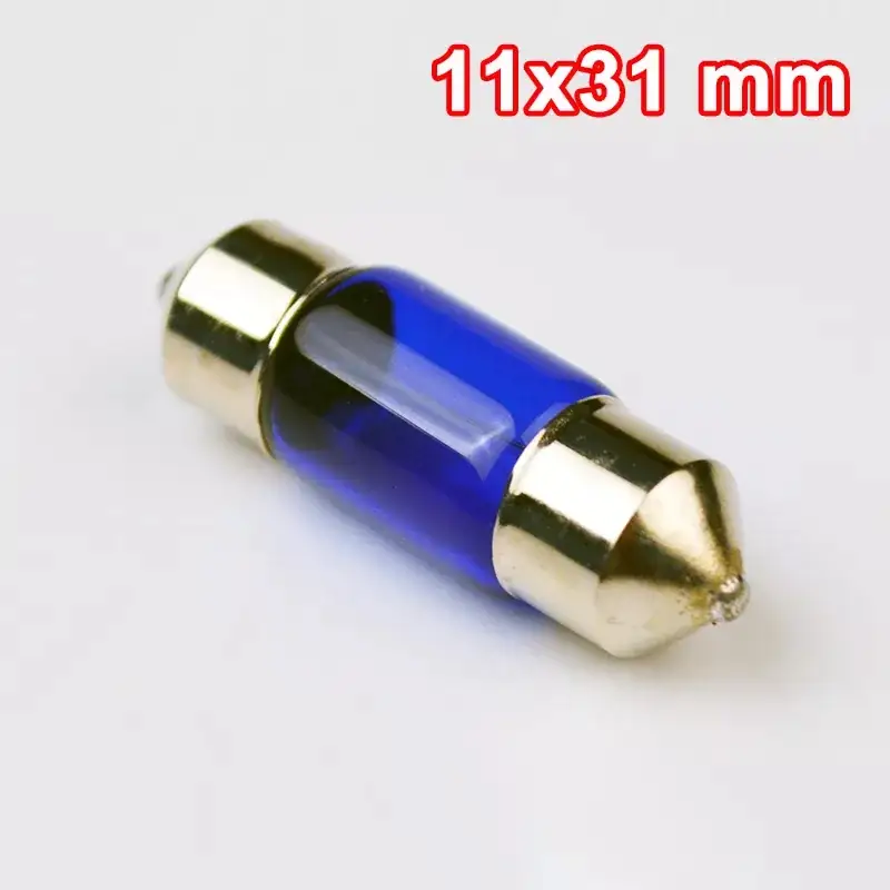 Ampolleta tipo fusible azul 