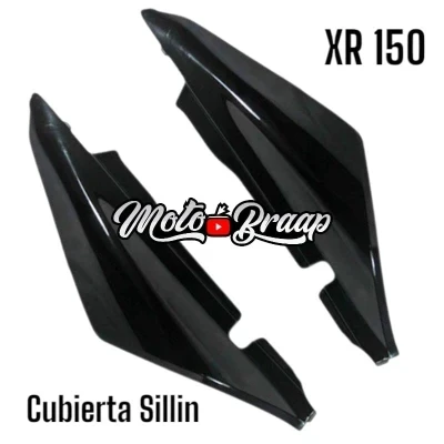 PL XR 150 L Cubierta sillin negro IMCUS110 (par) OKL