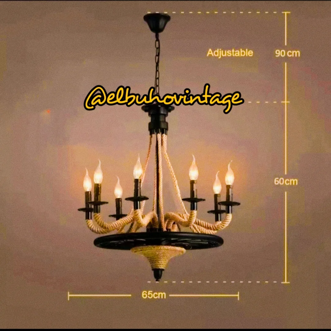 Lámpara Colgante estilo Candelabro  10