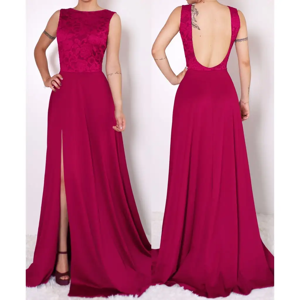 Vestido Longo Festa 
