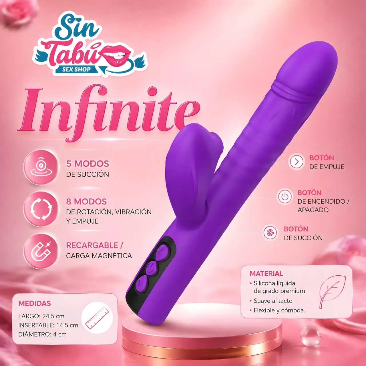 VIBRADOR INFINITE