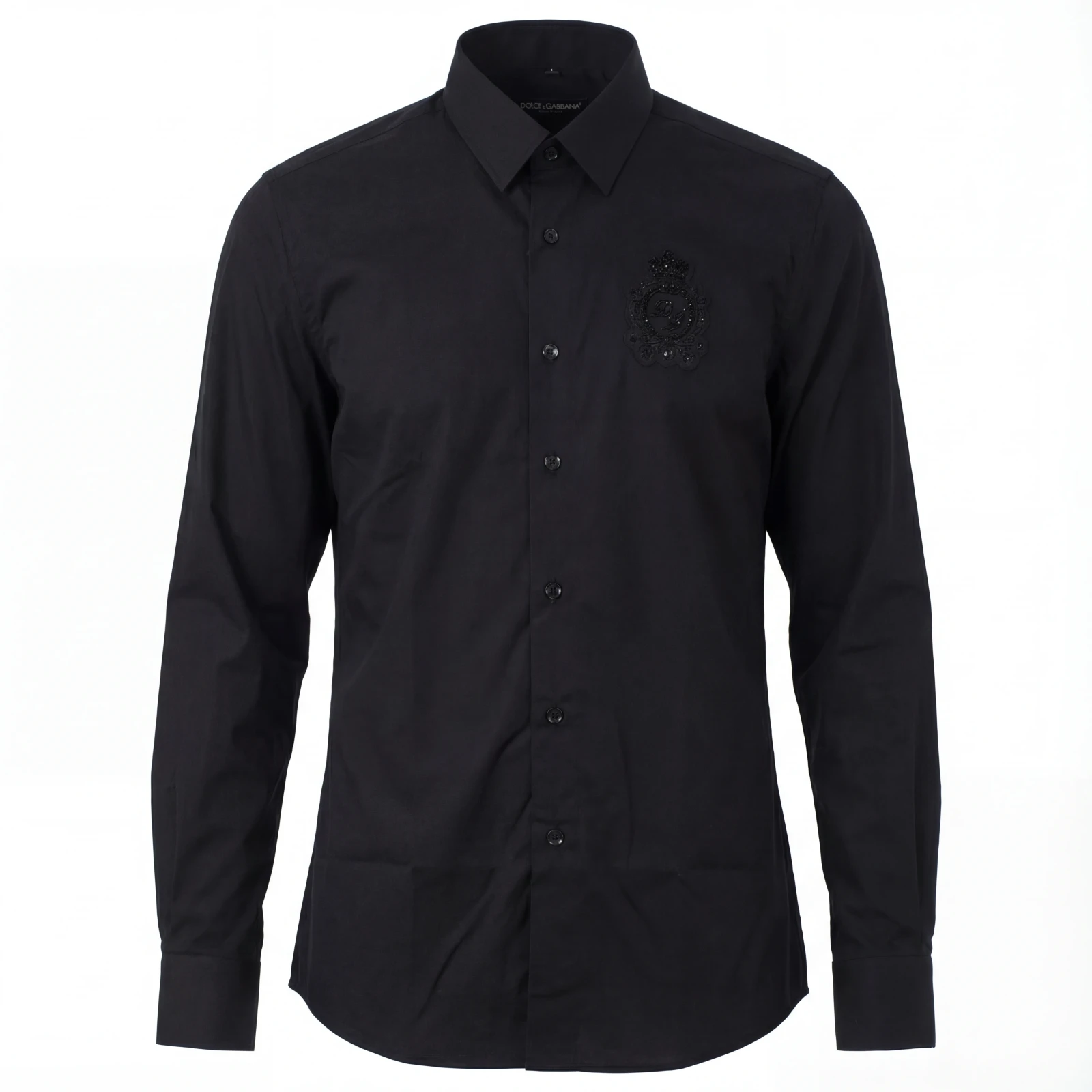 Camisa Manga Larga Dolce & Gabanna negra
