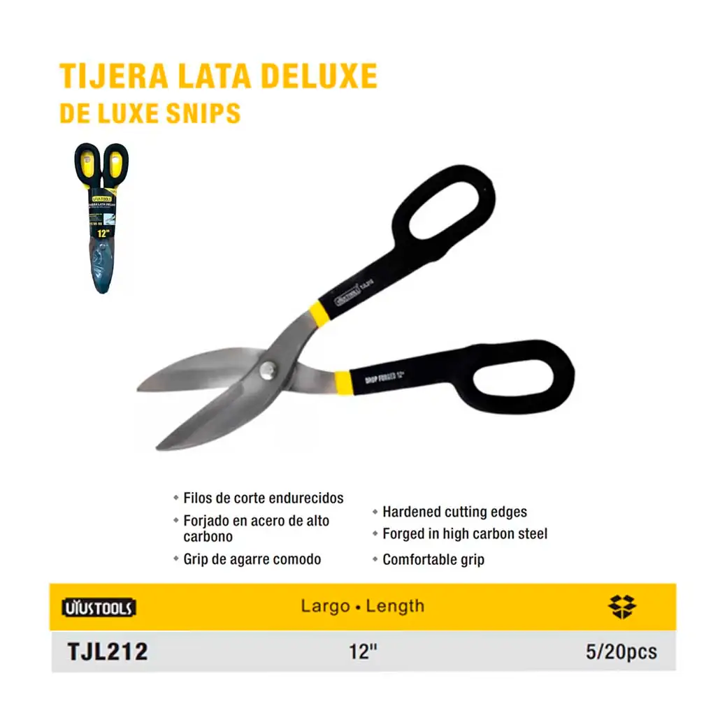 TIJERA HOJALATERA UYUST 12"