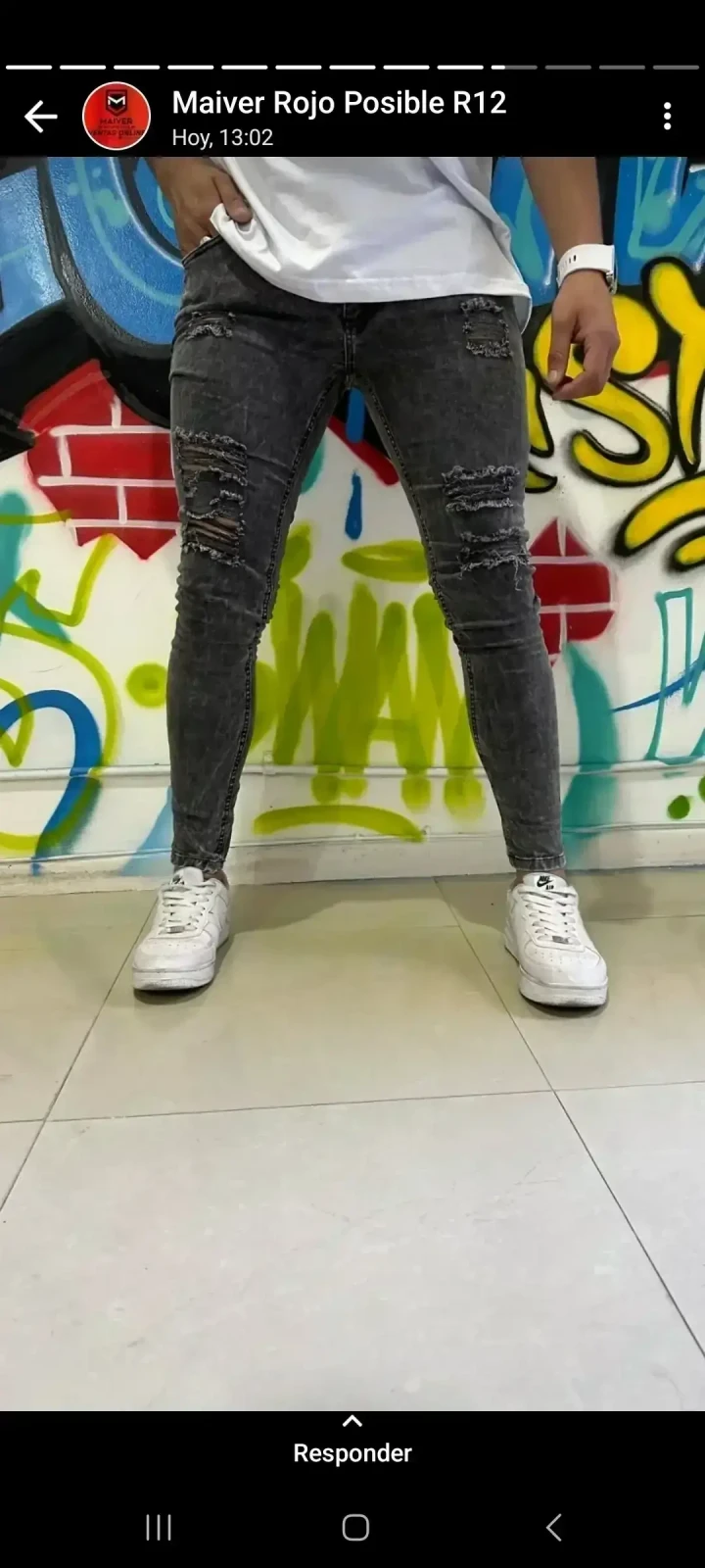 JEANS MAIVER GRIS 7