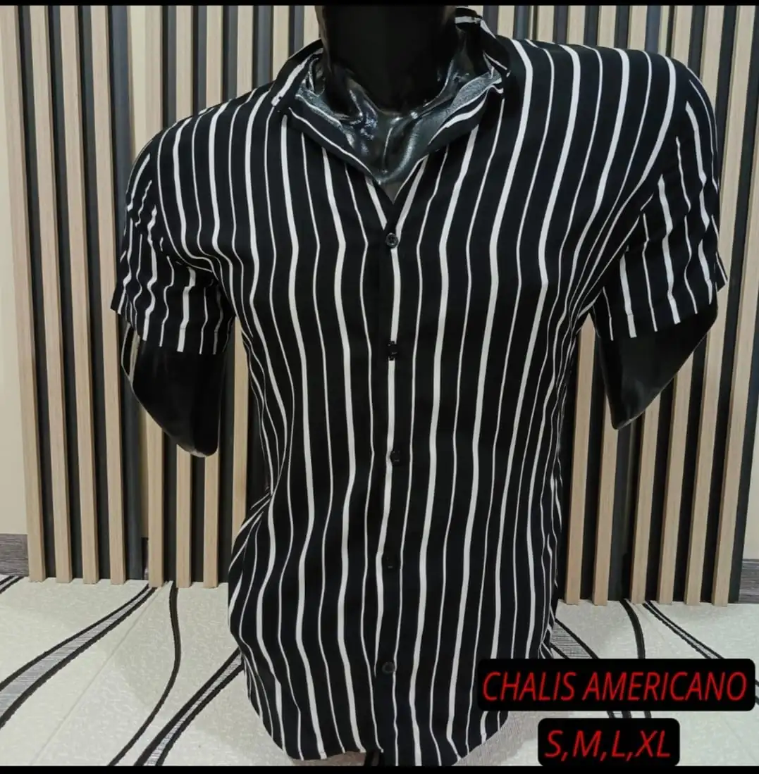 Camisa en chalis americano 