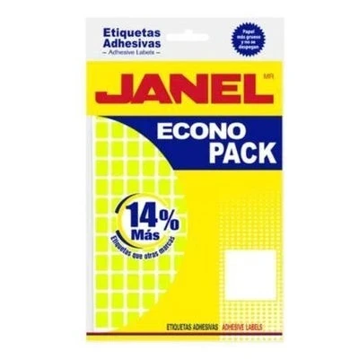 etiquetas amarilla #4 janel