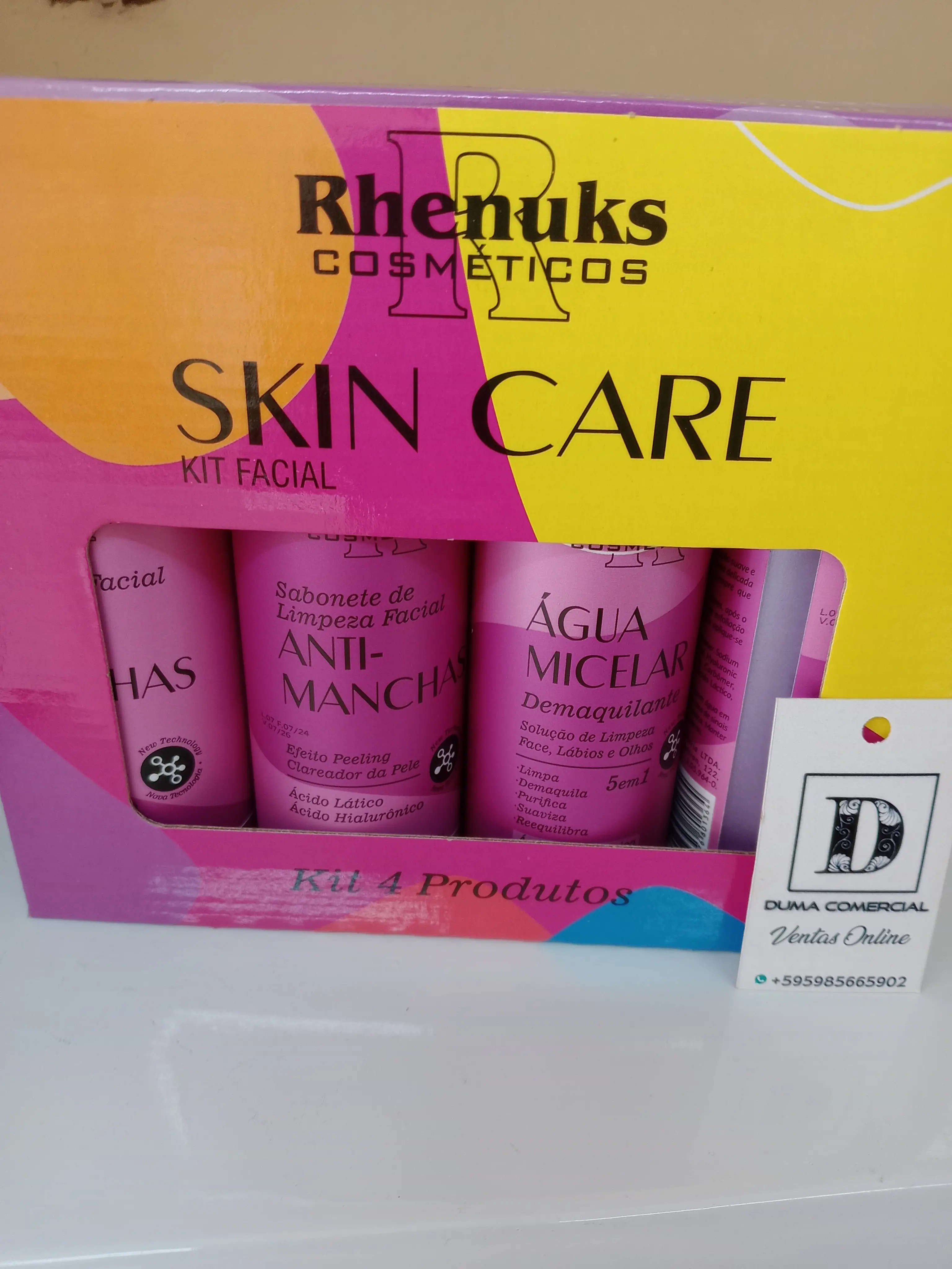 Kit facian anti-manchas