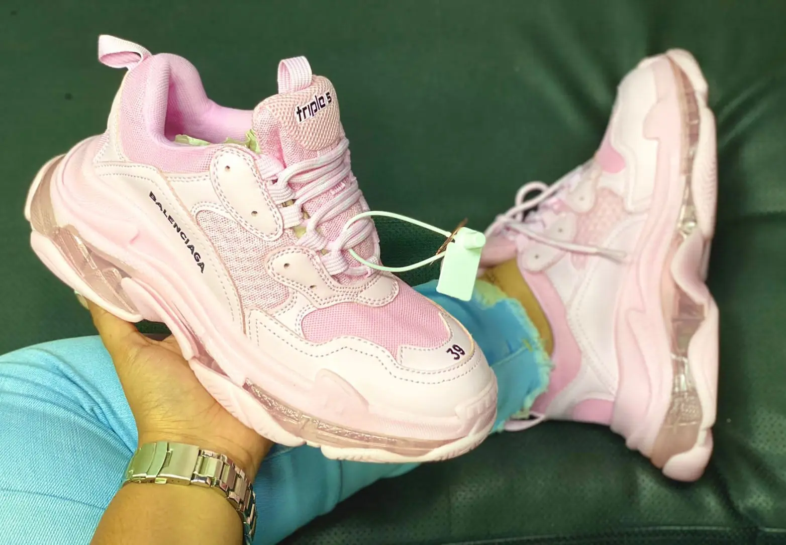 BALENCIAGA TRIPLE S UNISEX AAA 4