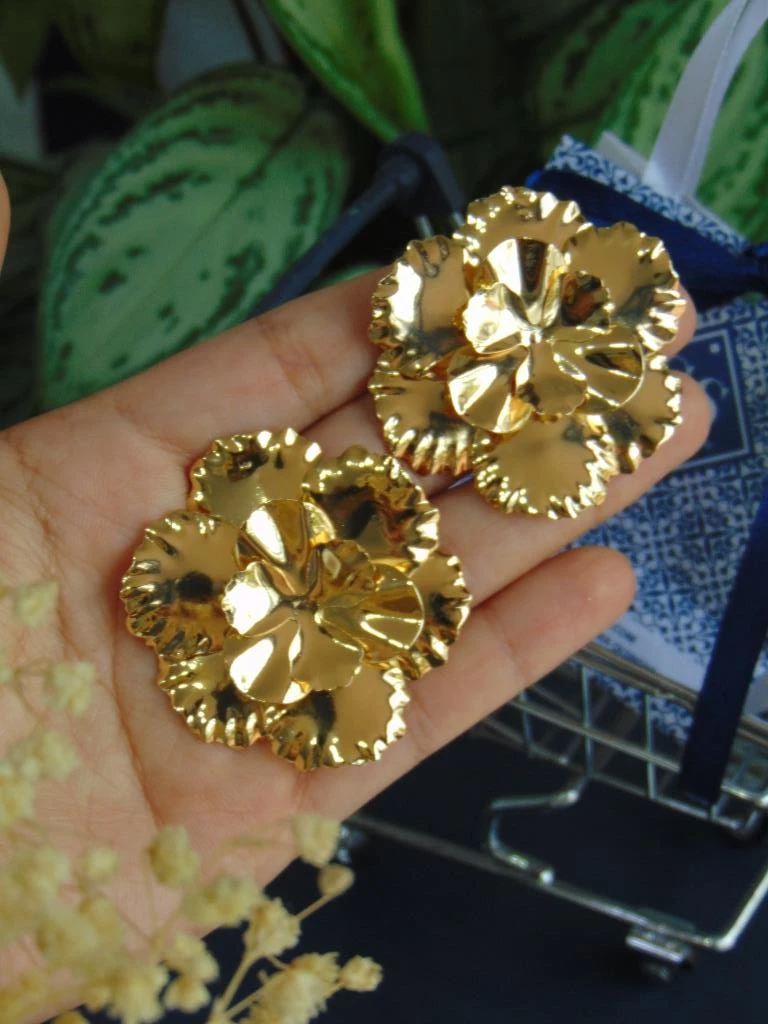 ARETE ACERO DOR MAXI TOPO FLOR CAPAS