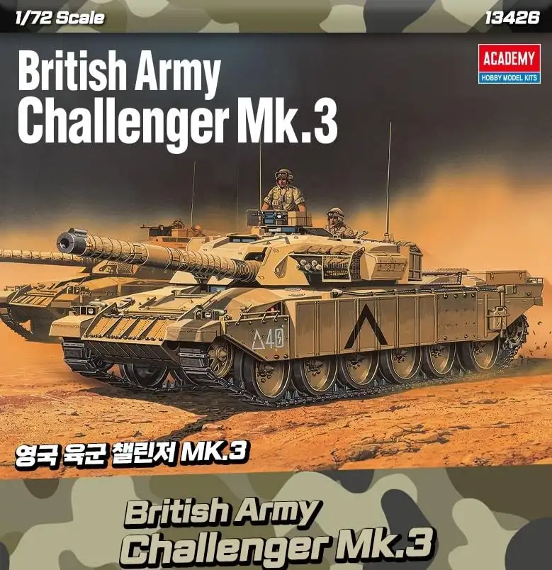 1/72 Academy British Army Challenger Mk.3