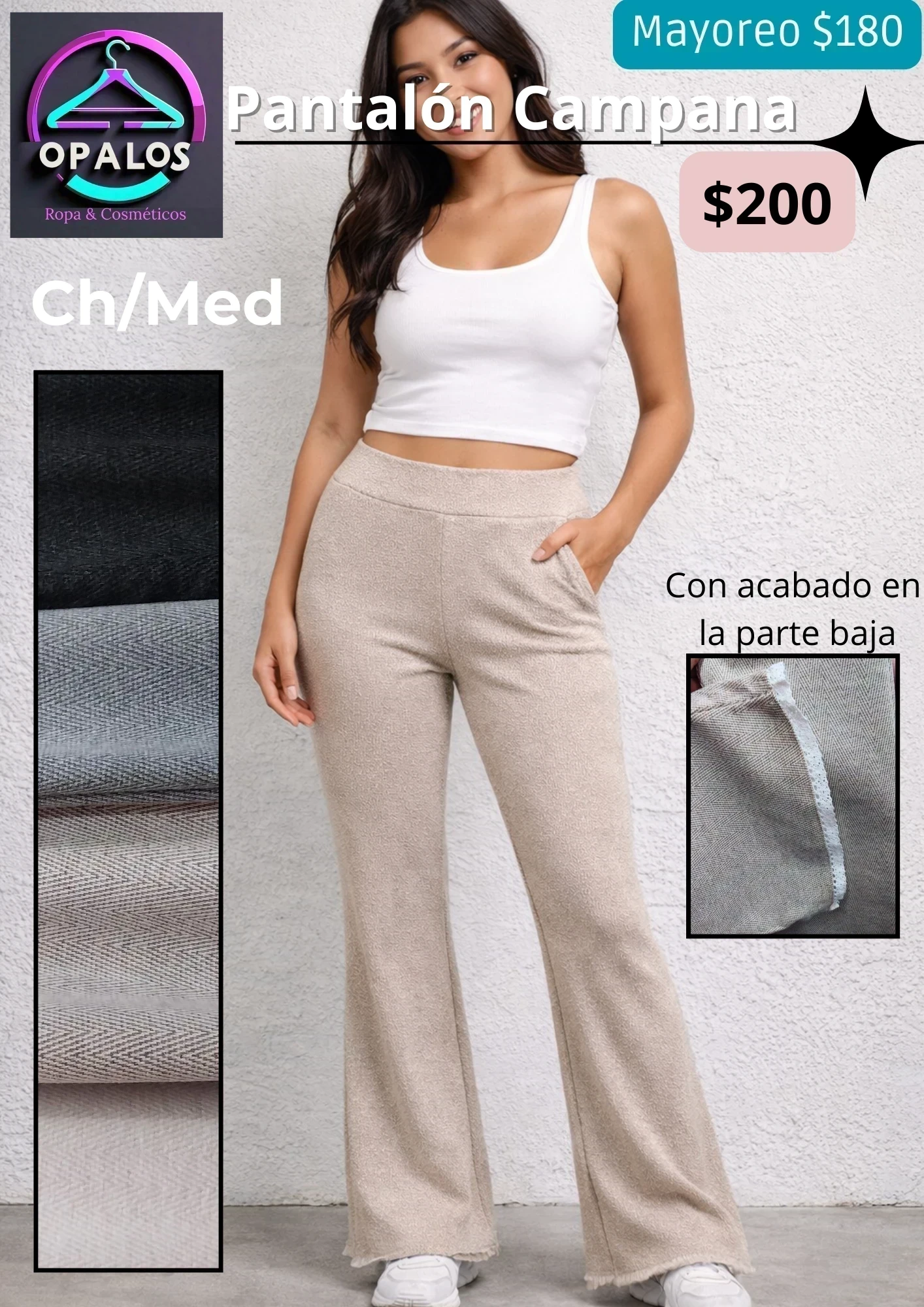 Pantalon Campana 