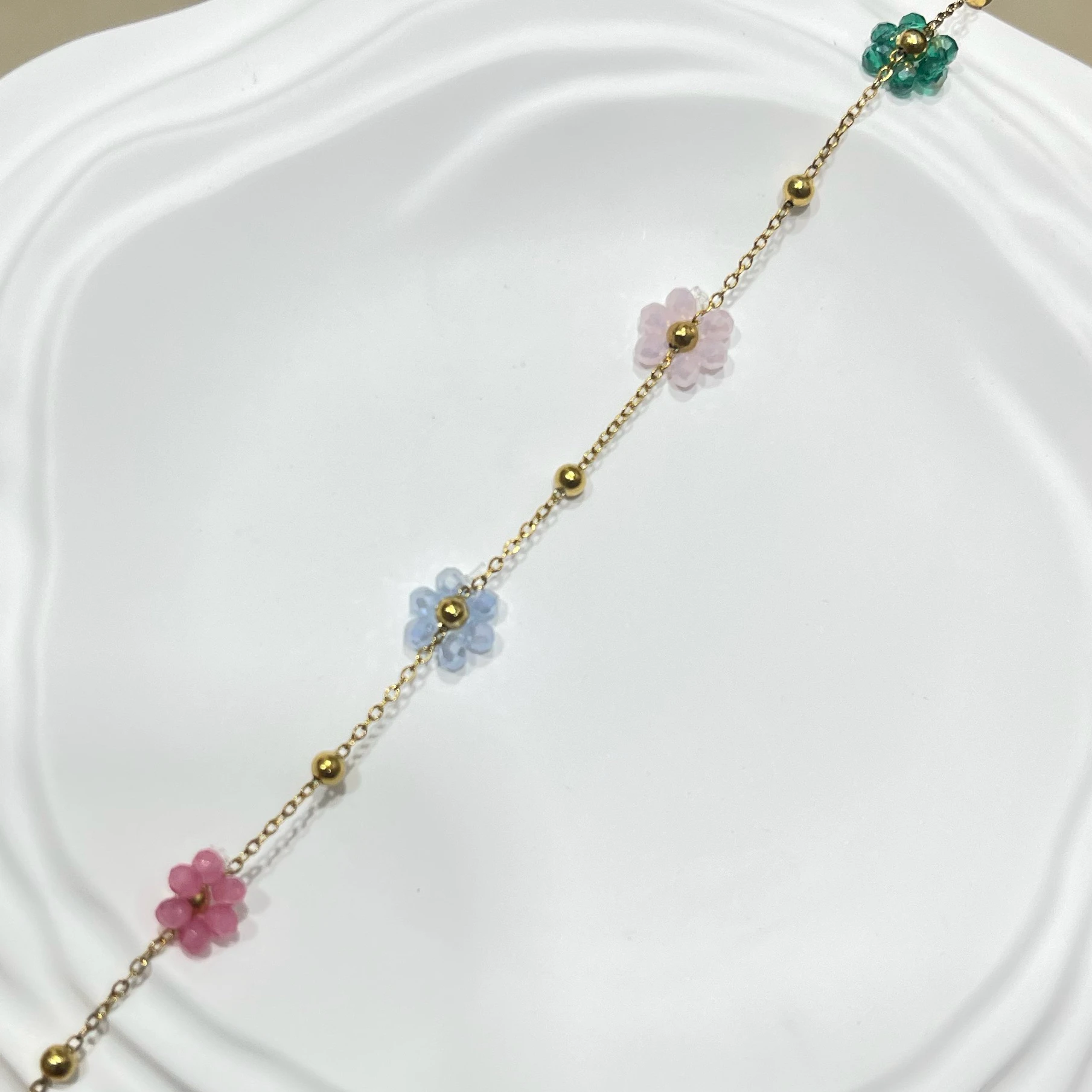 Pulsera florecitas delicada 3