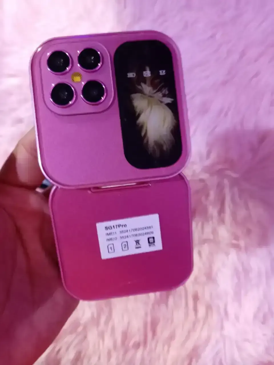 Mini teléfono Sg17 pro 4