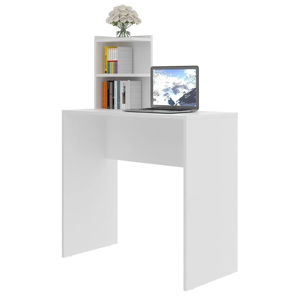 Escritorio Seat Blanco Con Estantería  3