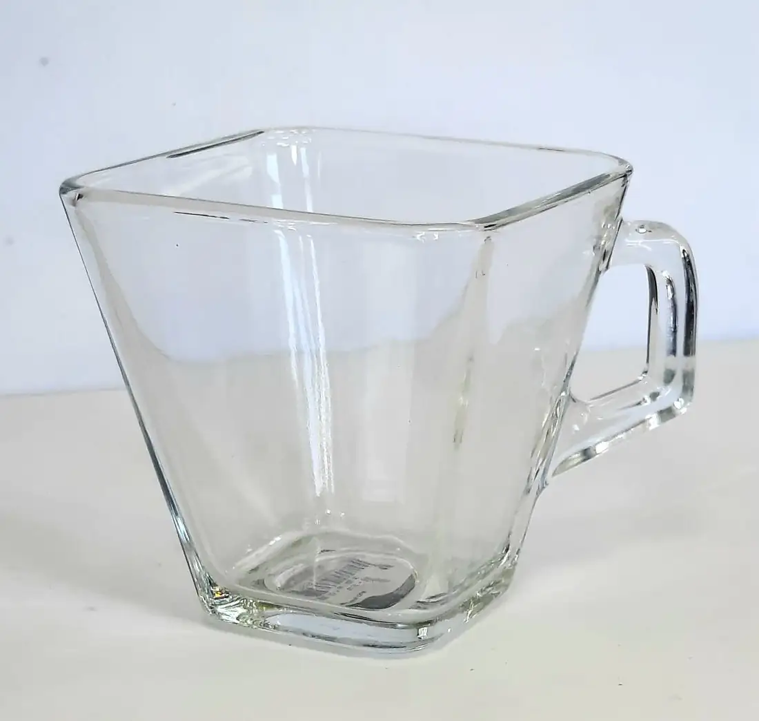 Taza Cuadrada Criztal