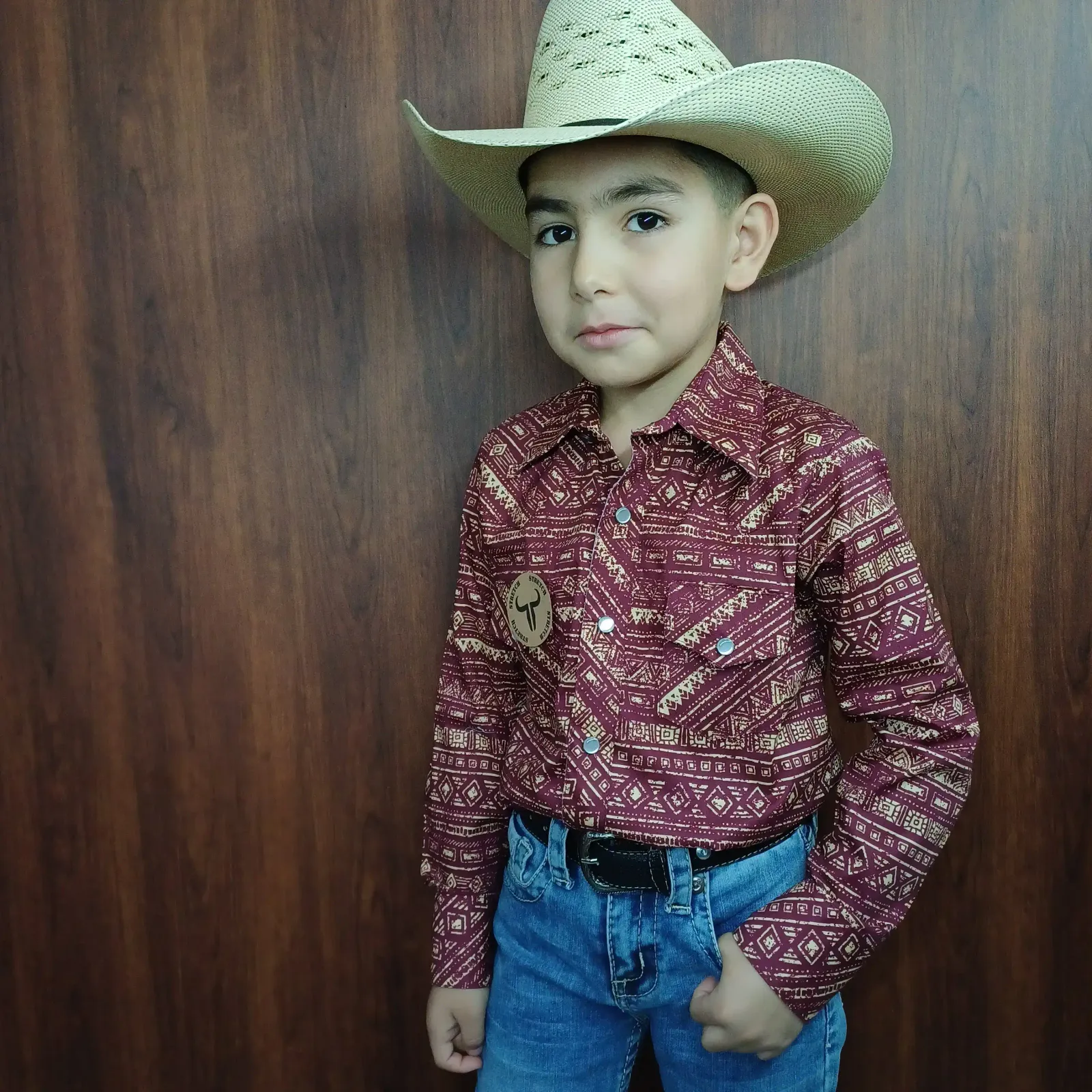 CAMISA DE NIÑO ESTAMPADA