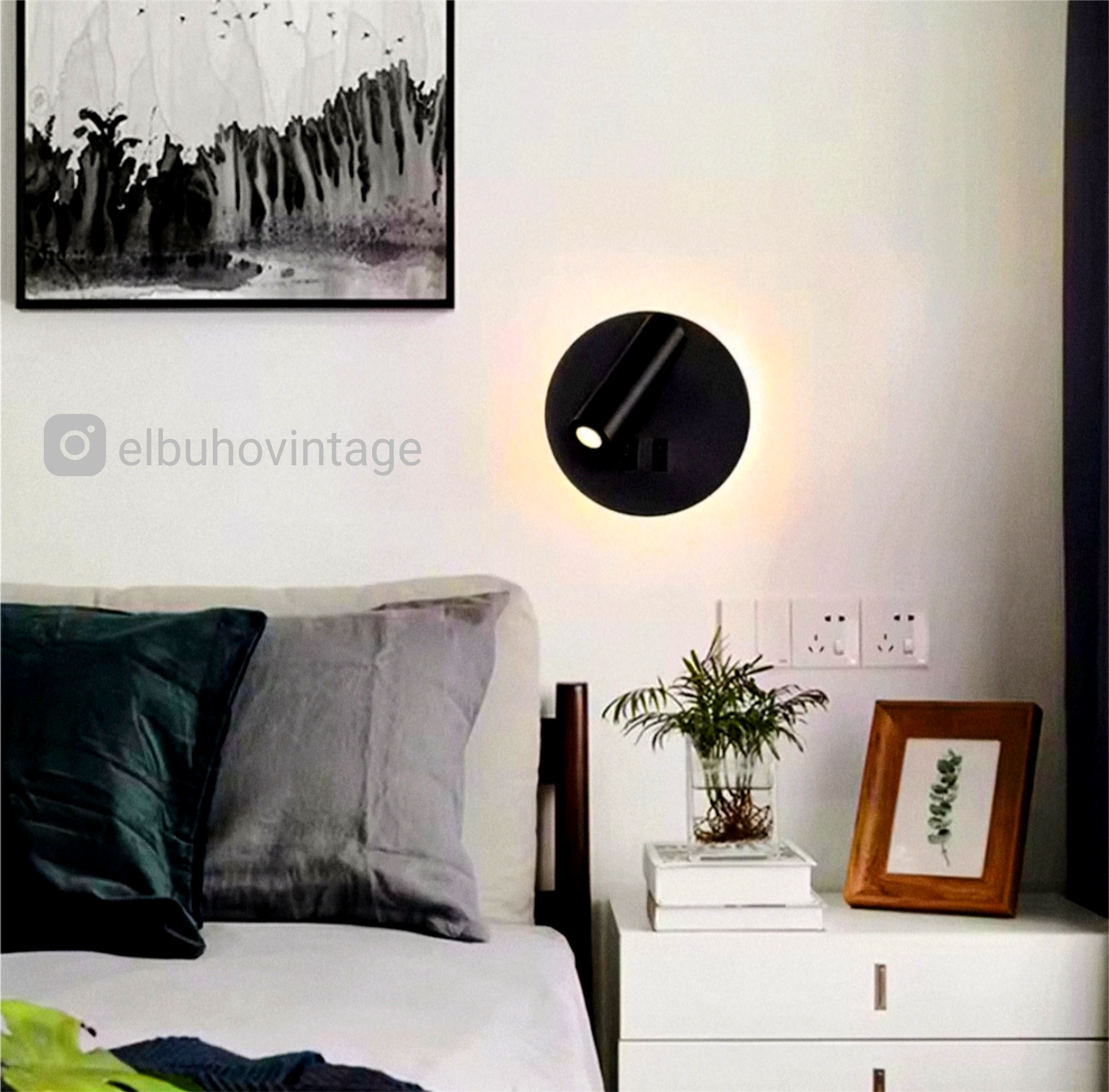 Aplique LED decorativa para Paredes 8
