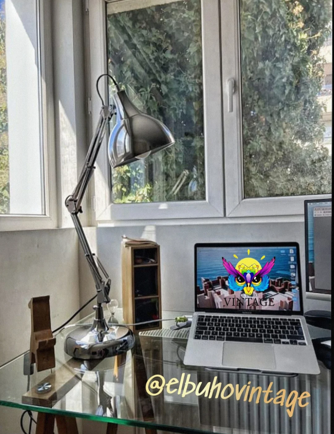 Lámpara de Escritorio Cromado  5