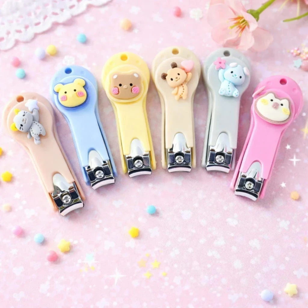 12 PIEZAS | CORTA UÑAS KAWAII
