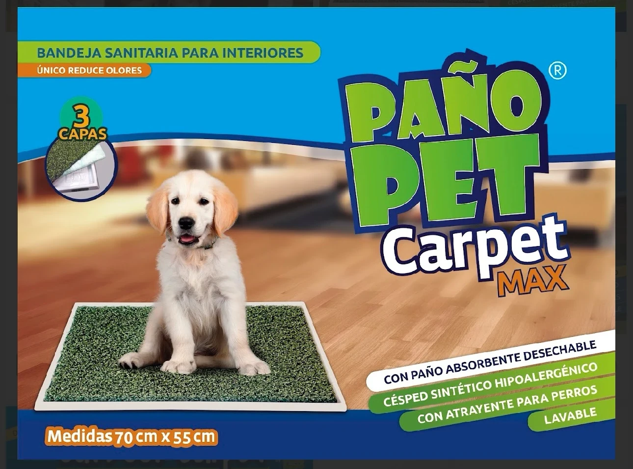 Paño pet carpet max 