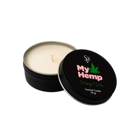 Vela de Masajes Candle My Hemp Sexitive 30 gr