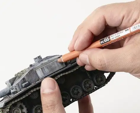 Mr. Weathering Liner SNOW Color Set 2