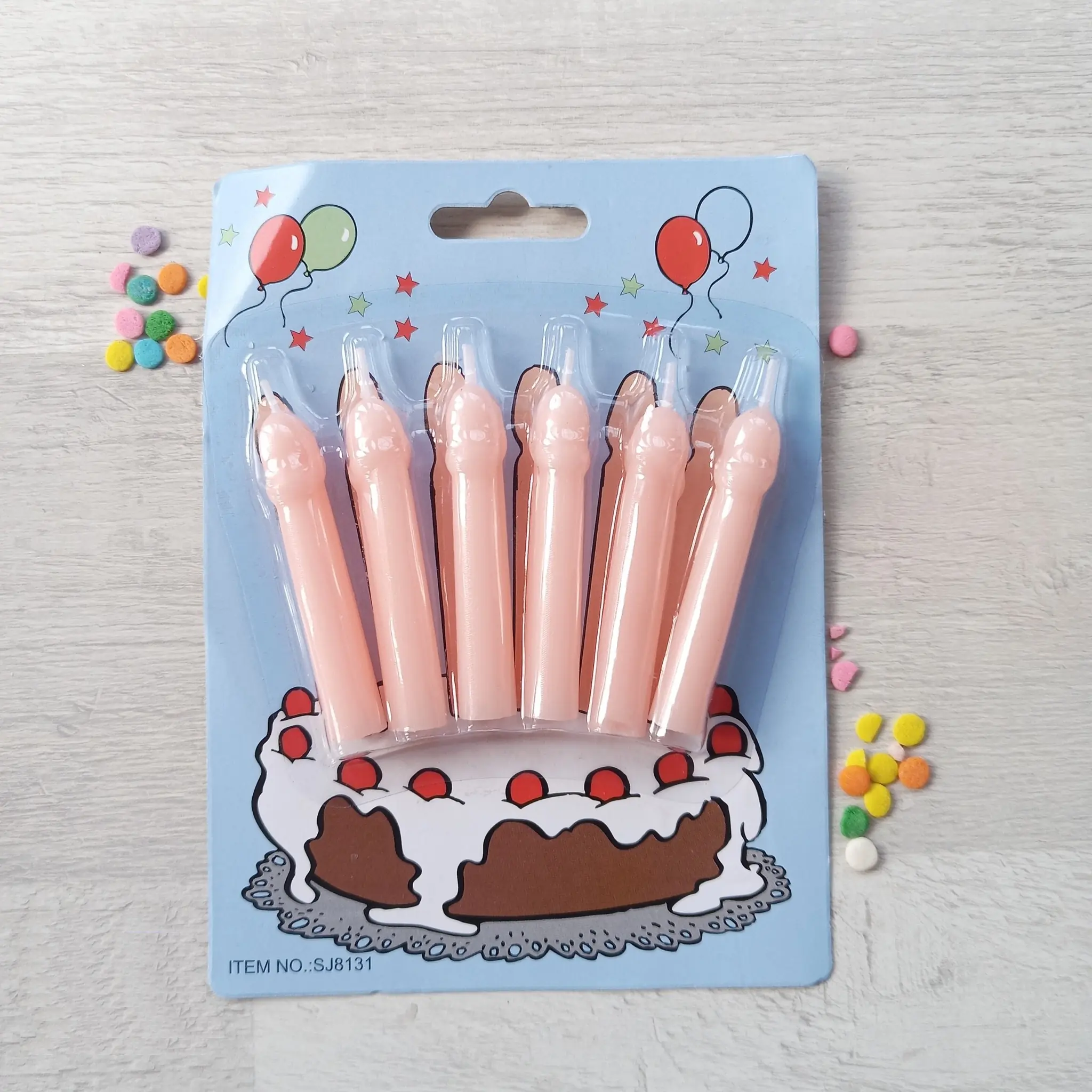 Set de velas en forma de pene 2