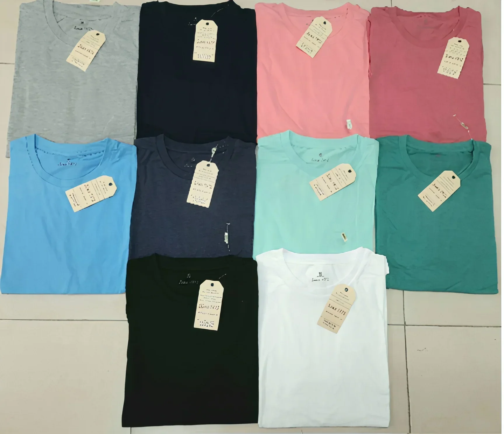 REMERAS LISAS IMPORTADAS