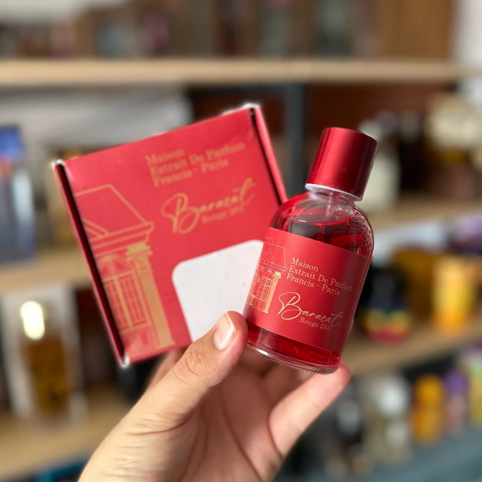 Nacional - Baracat Rouge 263 120ml - Unisex 