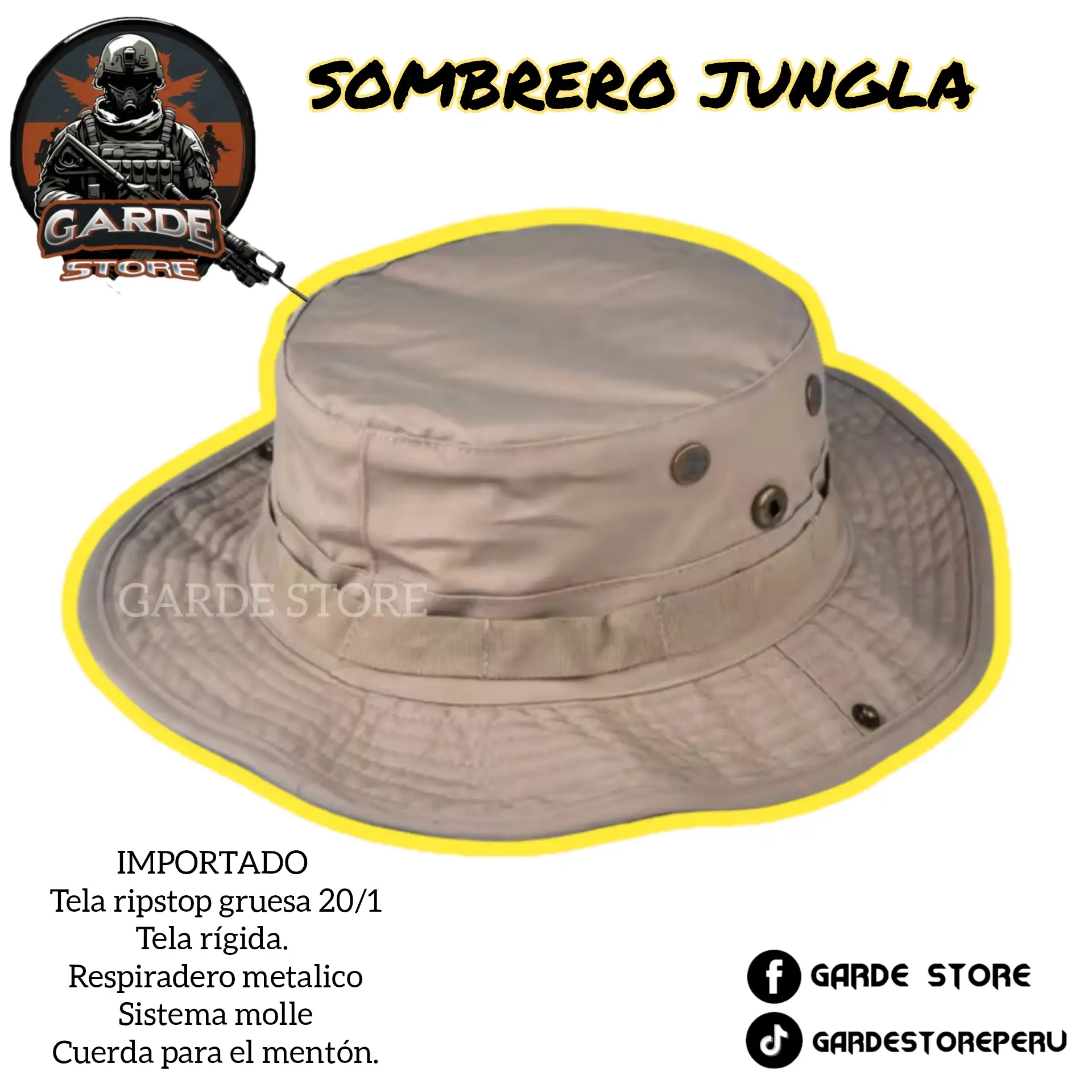 Gorra jungla importado 20/1 2