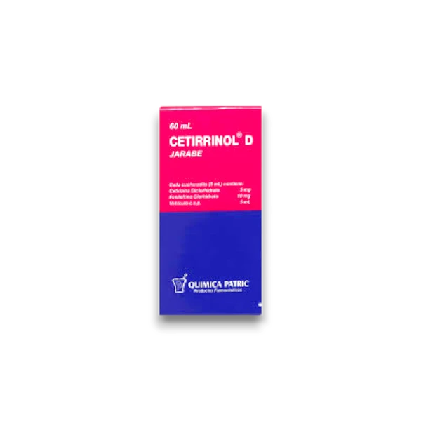CETIRRINOL D JBE 60 ML CETIRIZINA FENILEFRINA
