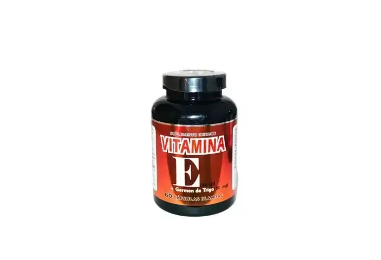 VITAMINA E 400 UI + GERMEN DE TRIGO X 60 CAPS NATURALMENTE