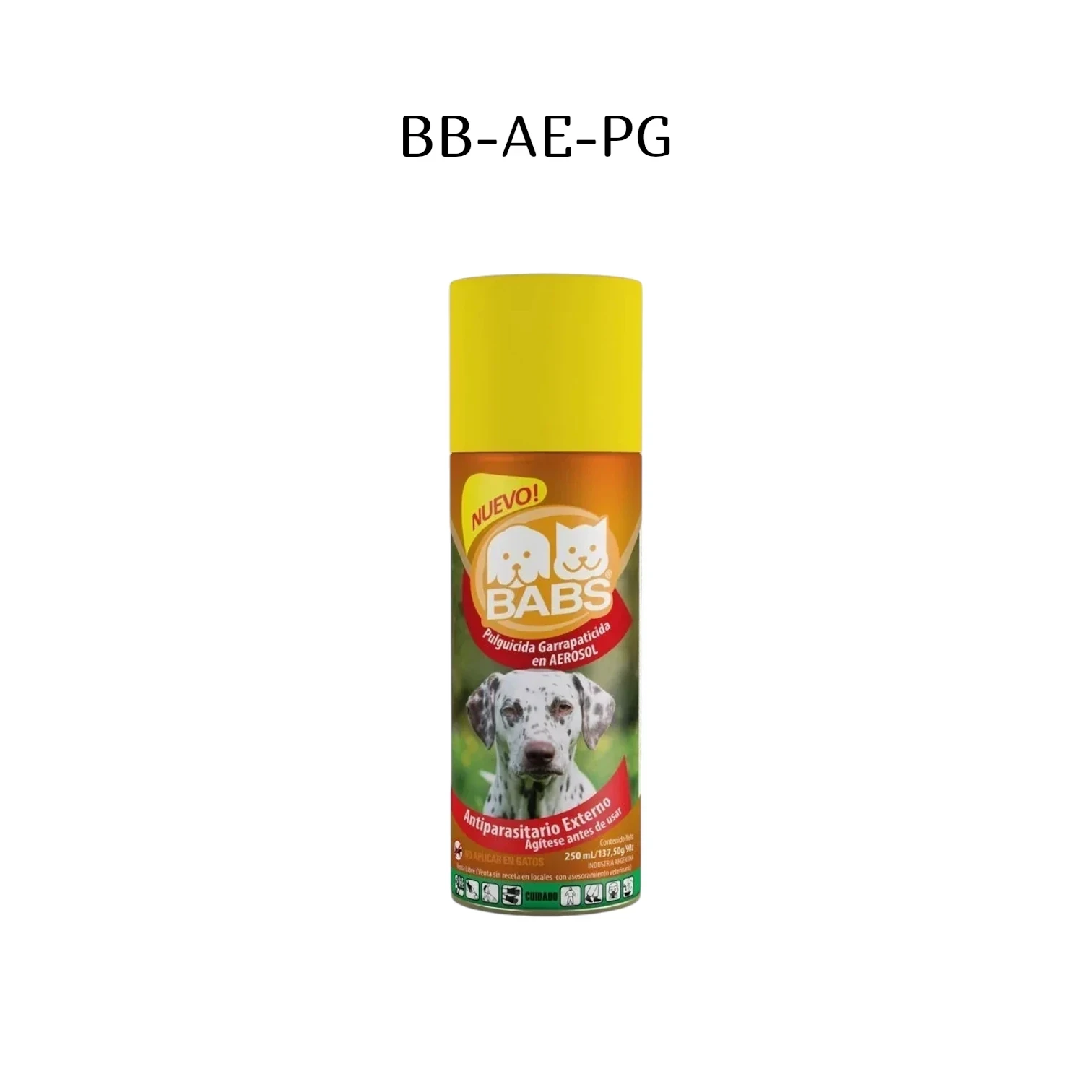 pulguicida, garrapaticida aerosol x250ml