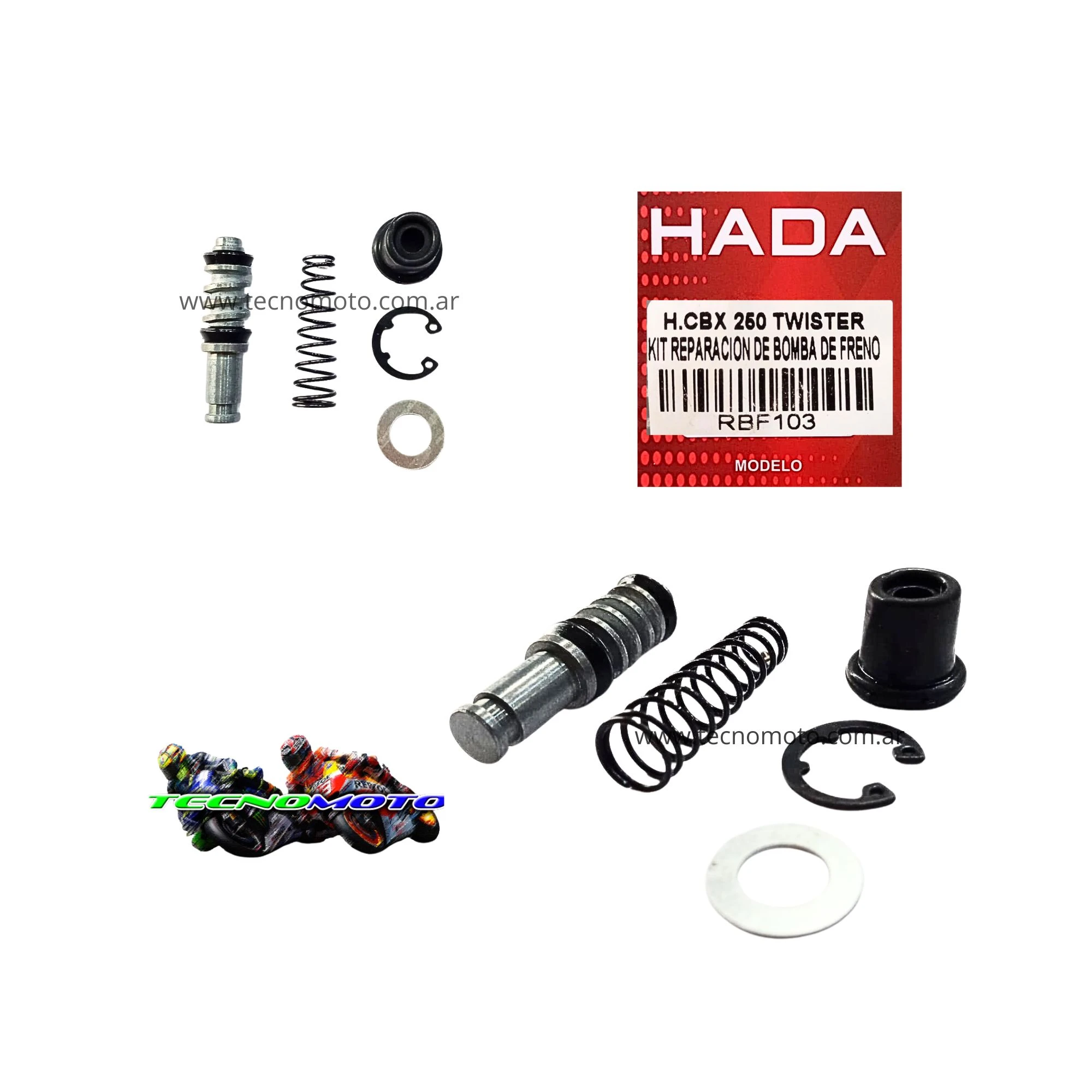 REPARACION BOMBA FRENO HONDA 250 CBX -49711