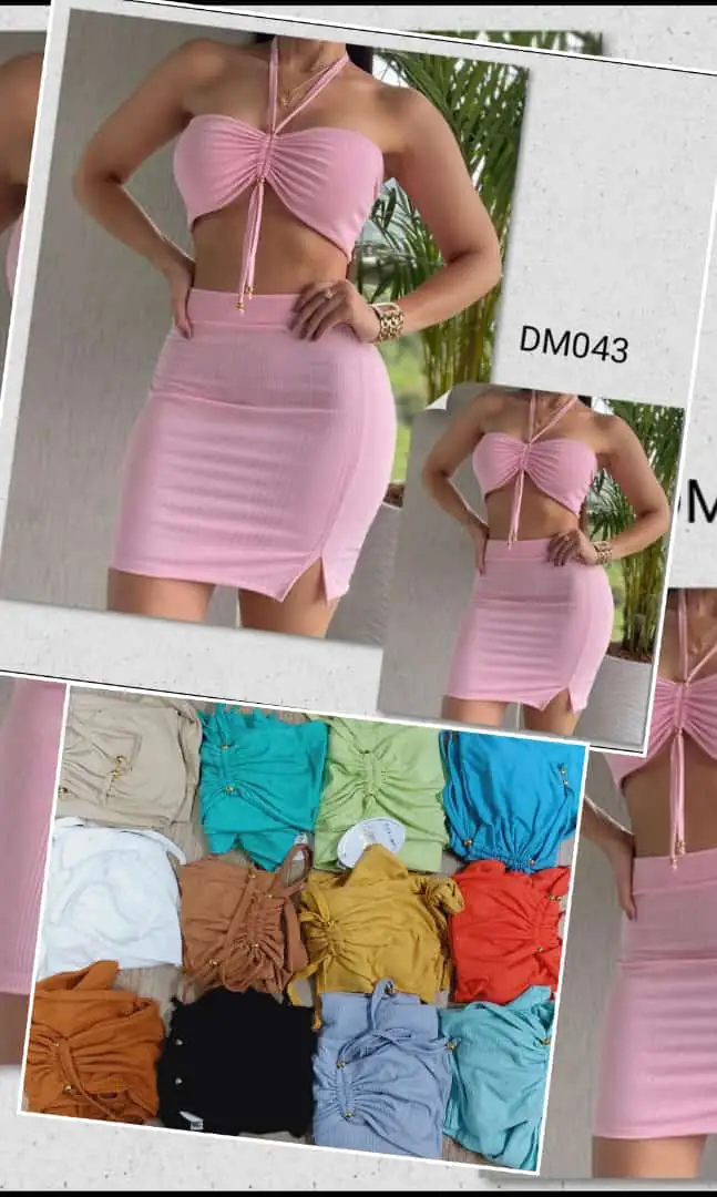 Vestido dama señido  4