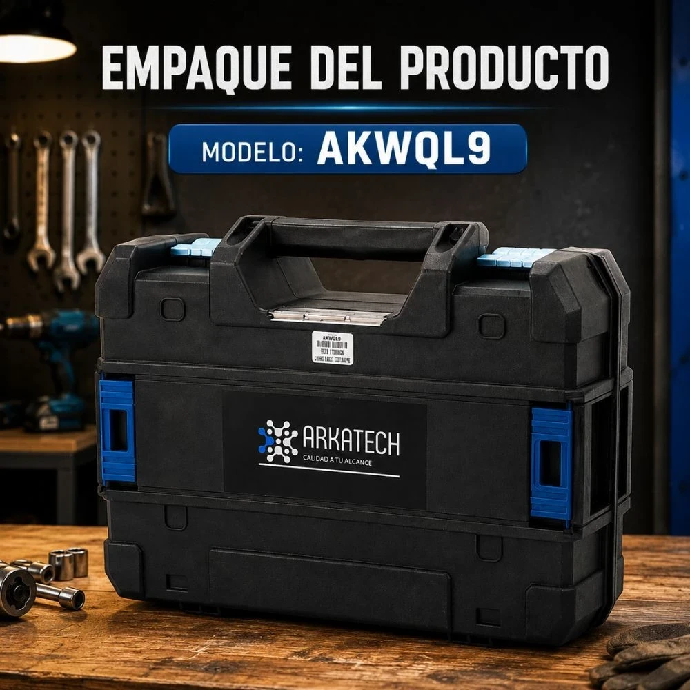 🛠️ Combo 2 en 1 • Taladro Percutor • Pistola Impacto 3