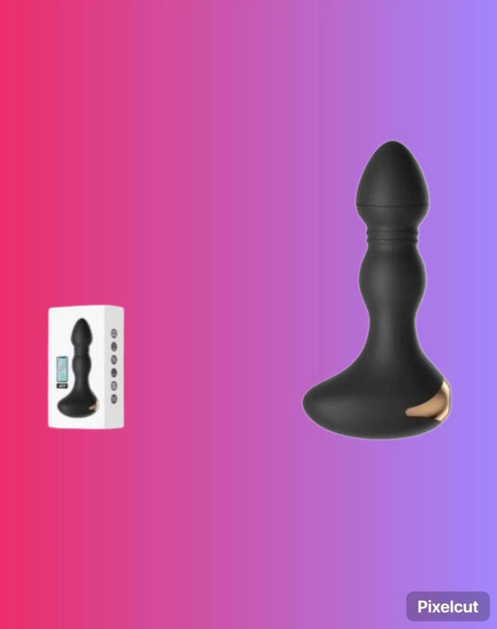 Vibrador Anal De Aplicación 