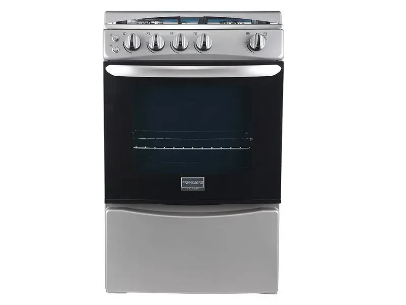 Estufa FRIGIDAIRE DE 24", gris ACERO