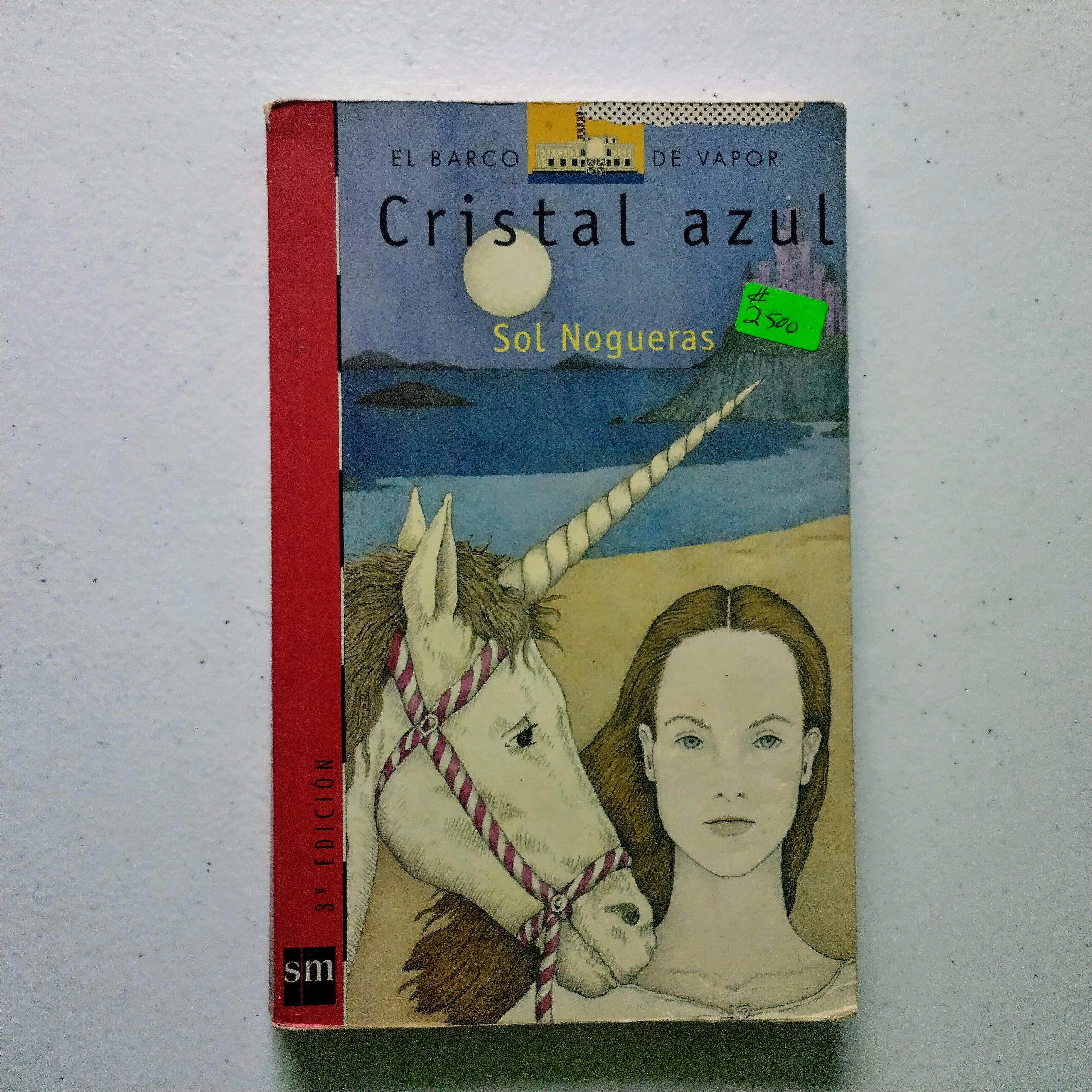 Cristal azul, Sol Nogueras, usado