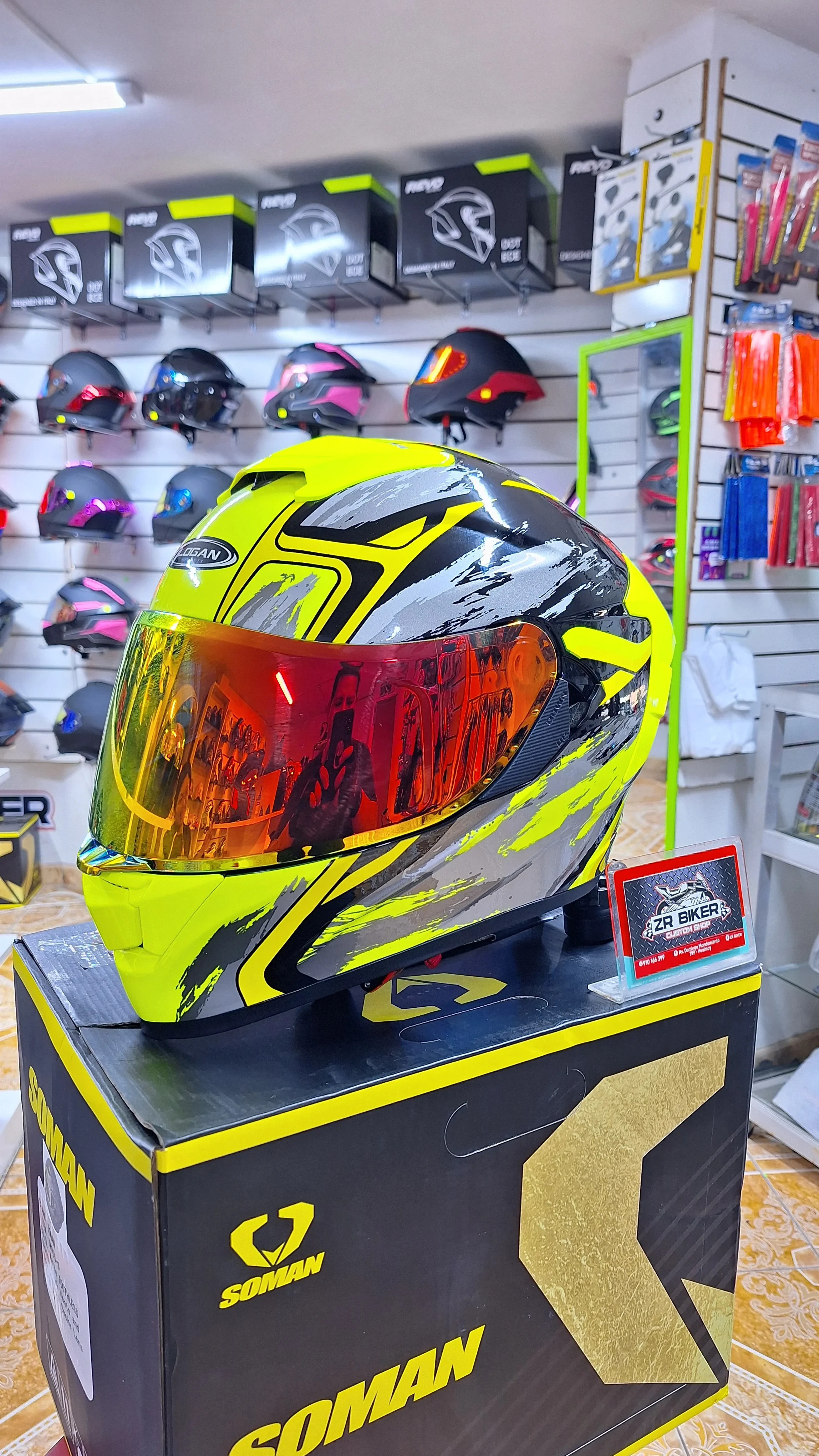 CASCO LOGAN VISOR IRIDIUM 2