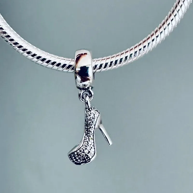 Charm "Estiletto Brillante" S925 (sin marca) compatible con pulseras Pandora  2